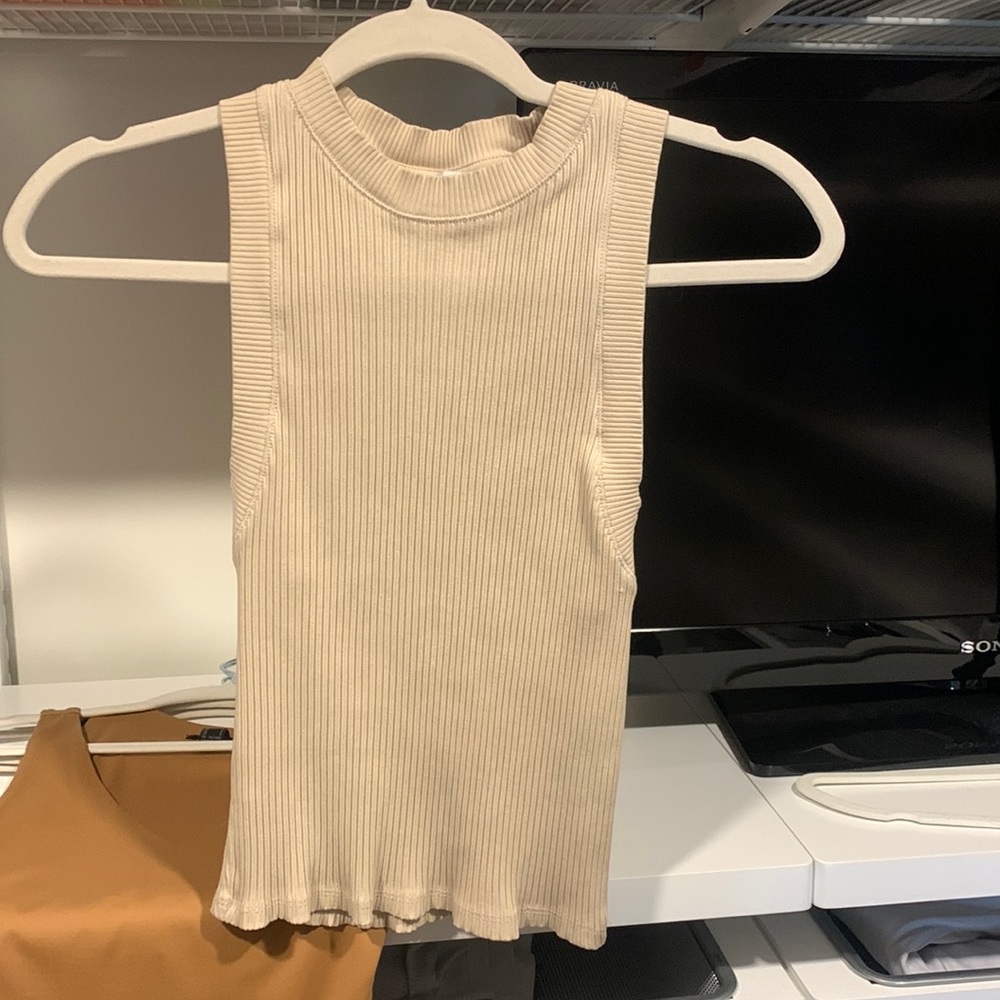 Zara textured tank top